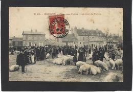 CPA Allier 03 Moulins Marché Market Circulé - Moulins