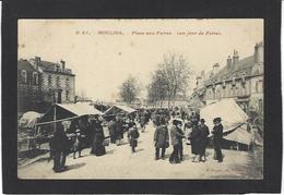 CPA Allier 03 Moulins Marché Market Circulé - Moulins