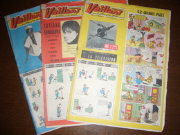 Lot De 3 Numéros De Vaillant : 818, 819, 820 De Janvier 1961 - Vaillant