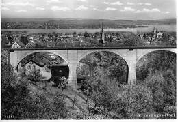 KREUZLINGEN → Mit Bahnviadukt, Fotokarte Ca.1950 - Kreuzlingen