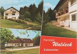AK Edelweiler Pension Waldeck A Pfalzgrafenweiler A Wörnersberg Grömbach Spielberg Altensteig Haiterbach Dornstetten - Altensteig