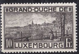 LUXEMBURG LUXEMBOURG [1923] MiNr 0143 B ( */mh ) - Oblitérés