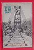 66 Fontpédrouse 1906-1908 Pylône Pont Gisclard TB Animée Train Jaune N°3 Sans éditeur Fau? Dos Scanné - Andere Gemeenten