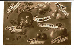 CPA - Carte Postale-FRANCE Le Nouveau Langage Des Fruits  En 1917 VM5568 - Tabacco