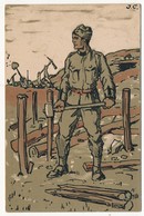 CPA - SUISSE - Carte Postale éditée Au Profit Des Soldats Sans Travail Du Canton De Genève - Genève