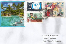 Belle Lettre De Terre De Haut (île Des Saintes) Guadeloupe., Adressée En France - Storia Postale