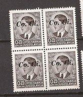 1941 X  3  SLOVENIJA Co. Ci. ITALIA OCCUPAZIONE  OVERPRINT INTERESSANTE  NEVER HINGED - Lubiana