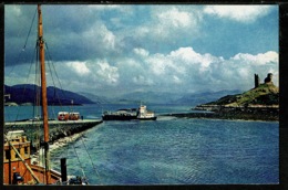 Ref 1317 - J. Arthur Dixon Postcard - The Ferry & Castle Moil - Kyleakin Isle Of Skye - Scotland - Inverness-shire