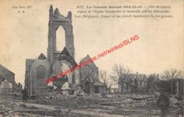 La Grande Guerre 1914-15-16 - Lo-Reninge - Lo-Reninge