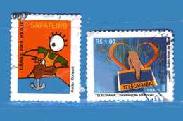 (1Us) Brasile °- 2005-2009 - PROFESSIONI - Yvert.2939 - 3050. Used. - Used Stamps