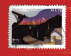(1Us) Brasile °- 2006 - Série América : Energia  Elettrica. UPAEP.. Used. - Used Stamps