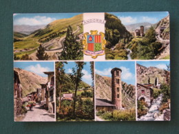 Andorra (FR) 1983 Postcard Multiview Arms To France - Dance - Covers & Documents