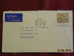 Lettre De 1961 D'Auckland à Destination Des Pays Bas - Cartas & Documentos