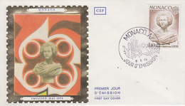 Enveloppe  FDC  1er  Jour   MONACO     EUROPA     1974 - 1974