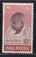 India Mint, MNH (Condtion: Brown Spots), 1948 Gandhi Rs 10/-, As Scan - Unused Stamps