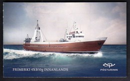 Iceland Island 2014 / Fishing Ships / Booklet - Carnets