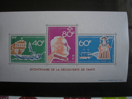 POLYNESIE - SUPERBE Bloc N° 1 ** (MNH ) LUXE - Unused Stamps