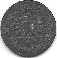 *notgeld  Annweiler 10 Pfennig 1919  Zn 353.2 / F17.2A/a - Andere & Zonder Classificatie