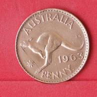 AUSTRALIA 1 PENNY 1963 -    KM# 56 - (Nº30277) - Penny