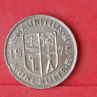 MAURITIUS 1 RUPEE 1975 -    KM# 35,1 - (Nº30303) - Mauritius