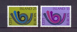 Iceland/Island 1973 - Stamps 2v - Europa CEPT - Joint Issue - Complete Set -  MNH** Excellent Quality - Ongebruikt