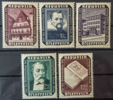 AUSTRIA - MNH - ANK 998-1002 - Für Den Wiederaufbau Der Evangelischen Schule, Wien - Unused Stamps