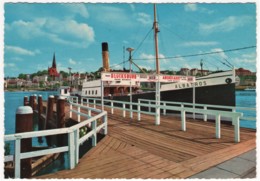 Flensburg - An Der Fördebrücke   Mit Schiff Albatros - Flensburg