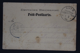 Deutschland  DSWA Feld-postkarte Kuis Stempel 84  1-3-1905 - Deutsch-Südwestafrika