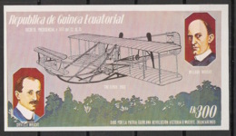 Guinea Ecuatorial - Bloc / Mini Sheet - Aviation / Wright - Non Dentelé / Imperf. - Neuf Luxe ** / MNH / Postfrisch - Airplanes
