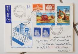 ROUMANIE Agriculture, Landwirtschaft, Agricultura, Machines Agricole Sur Lettre FDC Ayant Voyagé. 1978 - Landwirtschaft