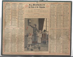 CALENDRIER De 1920 - Format 26.5 X 21 Cm - 2 Feuillets Au Verso De La Gironde - Big : 1901-20