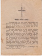 Germany Deutschland - Religious Brochure - Prayer Book - 6 Pages - Christianisme