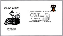 CSI (CRIME SCENE INVESTIGATION) Live Station. Sacramento CA 2008 - Police - Gendarmerie