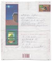 Australia  Aerogramme 1992 Via Macedonia.motive Christmas - Aerogramas