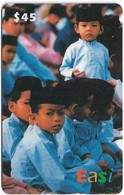 Brunei - DstCom - Easi - Children Staring, Prepaid 45$, Used - Brunei
