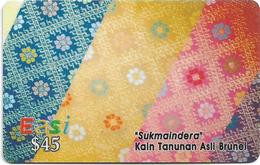 Brunei - DstCom - Easi - Sukmaindera, Prepaid 45$, Used - Brunei