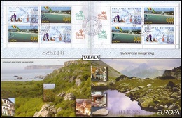 BULGARIA / BULGARIE / BULGARIEN  - 2004 - Europe - Tourisme - Booklet Of 4 Sets  (O) - Usati