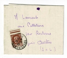 Courrier Imprimé Timbre En 1943, Cachet Intérieur" Comptoir Des Produits Forestiers Et Scieries De Saône & Loire, Autun" - Otros & Sin Clasificación