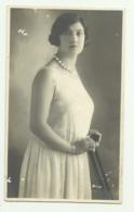 FOTO SIGNORA IN POSA 1929 FOTOGRAFICA -NV FP - Femmes