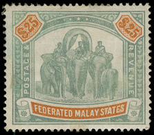 * Malaya (Federated States) - Lot No.841 - Segnatasse