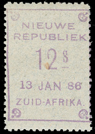 * New Republic - Lot No.1020 - Nieuwe Republiek (1886-1887)