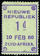 * New Republic - Lot No.1021 - Nieuwe Republiek (1886-1887)