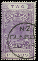 O New Zealand - Lot No.1058 - Postal Fiscal Stamps