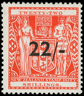 * New Zealand - Lot No.1068 - Steuermarken/Dienstmarken