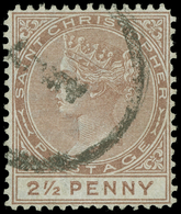 O St. Christopher - Lot No.1195 - St.Christopher-Nevis-Anguilla (...-1980)