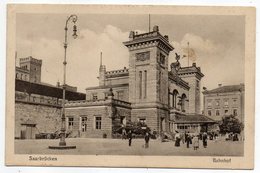 Allemagne -- SAARBRUECKEN -- Banhof (animée) - Saarbrücken