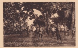 New Hebrides, Vanuatu, Young Boys Of Paouma, C1920s/30s Vintage Postcard - Vanuatu