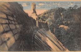 LA GILEPPE - Coupe Du Barrage Et L'escalier De 280 Marches - Gileppe (Dam)