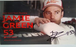 Audi Jamie Green - Autogramme