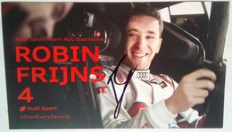 Audi Robin Frijns - Autographes